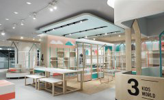 南京童装店设计公司 童装店装修色彩的要点